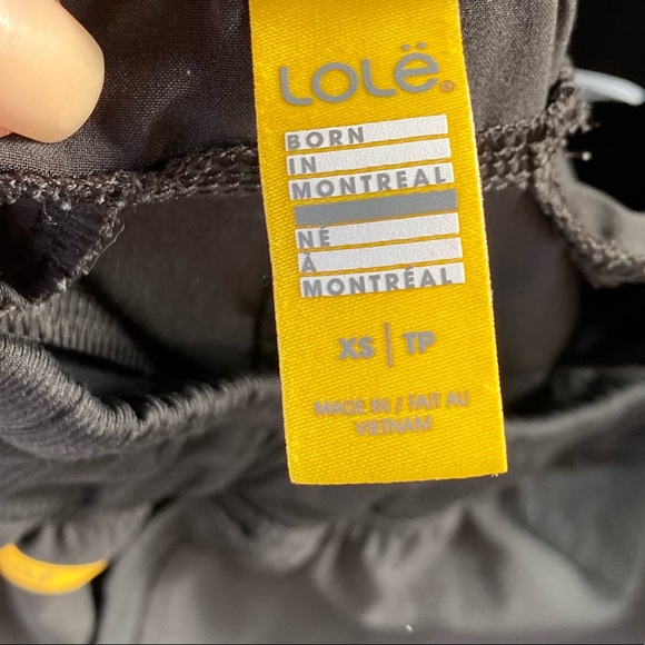 Lolë black stretch lightweight joggers track pants - Picture 7 of 8